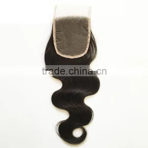 Large Stock Lace Front Human Hair Closure With Baby Hair Remy Indian Hair thumbnail-1