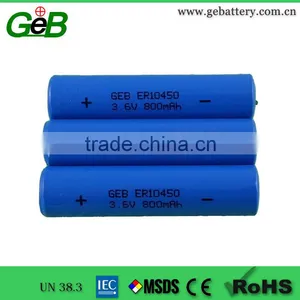 ER10450 AAA 3.6V 800mAh Lithium Battery Li-SOCI2 Battery thumbnail-2