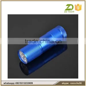 Aluminum Led Flashlight With 9 Led Lights ZDS2037 thumbnail-2