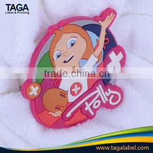 High Quality China Custom Soft Pvc Rubber Label thumbnail-1