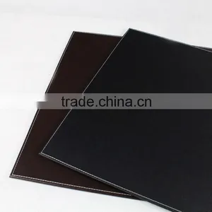 Eco-friendly Leather Table Mat/dest Mat thumbnail-1