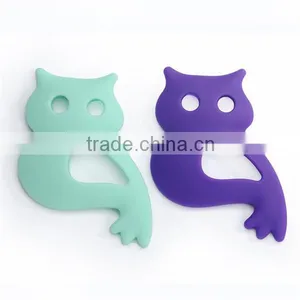 BPA Free Food Grade Silicone Baby Teether Teething Fever thumbnail-6