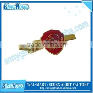 Die Struck Iron Soft Enamel With Epoxy Metal Tie Clip thumbnail-6