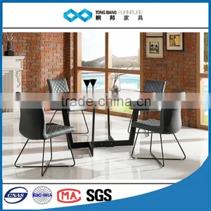 TB Popular Wrought Iron Modern Dining Room Furniture Set thumbnail-2