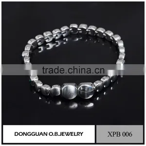 Wholesale Jewelry Factory Crystal Rhinestone Bracelet/AAA cz Setting Bracelet thumbnail-5