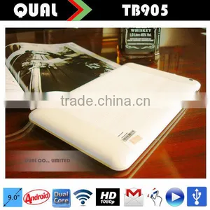 9 Inch Tablet With Webcam Wifi With Allwinner A23 Dual Core 0.3MP/0.3MP 512M/8G Wifi Model With Kitkat Android 4.4 T thumbnail-6
