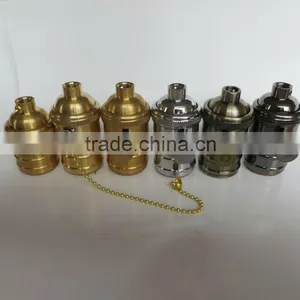 Edison Antique Lamp E27 Brass Lampholder Metal Screw Lamp Socket thumbnail-4