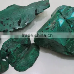 Natural Malachite Rough Gemstone Also Called Kidney Stone thumbnail-3