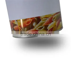 Round Shape Tin Box for Food Packing Noodle Tin Box/big Oval Noodle Pasta Tin Box/Metal Noodle Packaging Tin Box thumbnail-4