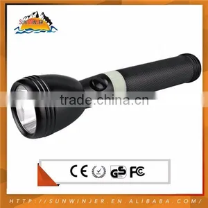 3000mAh Output 100LM Aluminium Rechargeable Led Torch thumbnail-5