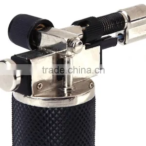 Practical Torch Jet Flame Refillable Butane Gas Cigar Smoking Lighter Windproof Good Design EK-801 thumbnail-4