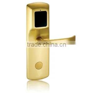 Brass Finished Hotel Card Locks for Hotels thumbnail-1