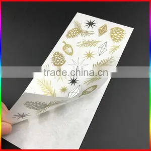 High Quality New Design Rub-On Scratching Transfer Tattoo Stickers thumbnail-3