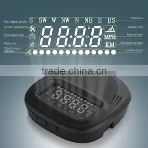 A1 GPS Head Up Display A1 GPS HUD OBD-II HUD Head Up Display Apply for All Cars in the World thumbnail-4