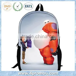 Popular Baymax Cartoon Children Backpack thumbnail-2