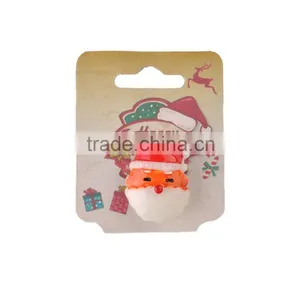 Christmas Acrylic Santa Claus Pin Badge thumbnail-1