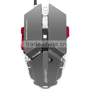 LUOM G50 Gaming Mouse 4000 DPI 10 Buttons Optical Wired Professional Mechanical Game Mouse thumbnail-1