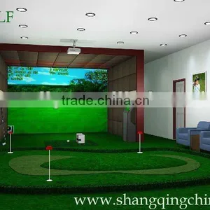 Factory Supply 3D Indoor Golf Simulator thumbnail-1