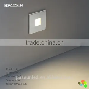 Installed on a Standard 86mm Switch Box Fashion Led Step Lights thumbnail-1
