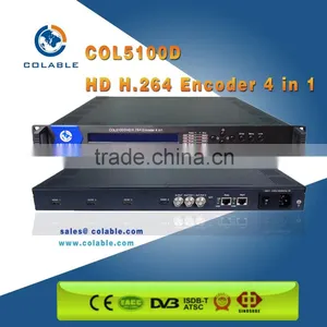 4 Channel Sdi/hd mi Mpeg4 Avc/h.264 Encoder ---TS or IP Out thumbnail-1