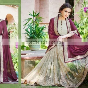 Summer Party Wear Bridal Collection Saree thumbnail-2