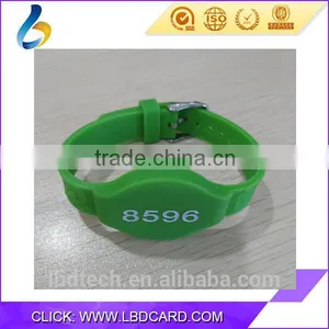 Hot Sale RFID Silicone Wristband For Event MIFARE Classic 1K Bracelet thumbnail-6