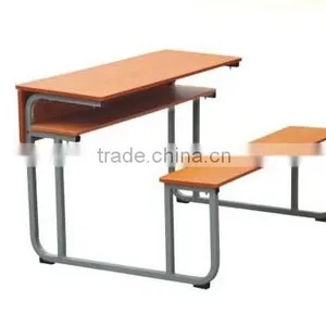 Detachable 2-person Desk & Chair for Sale Student Desk & Chair A-022 thumbnail-3