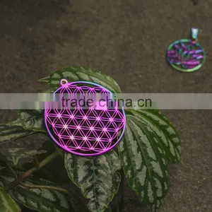 316l Stainless Steel Jewelry Flower of Life Pendant Wholesale thumbnail-3