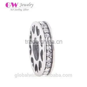 Custom Made Sterling Silver Spacer Charms For European Bracelets thumbnail-1