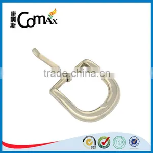 Zinc Alloy Shiny Silver Metal Pin Belt Buckle thumbnail-4