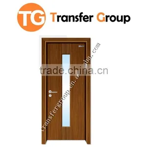 Yongkang Factory Wholesale Interior Wooden Design Glass Door thumbnail-1