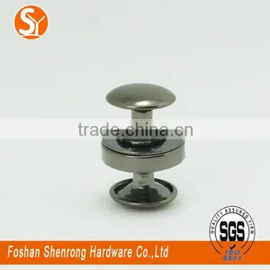 Low Price Nickel Round Rivet Metal Invisible Magnetic Buttons thumbnail-1