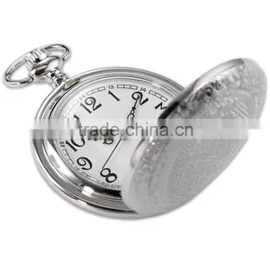 Cool Eden Pattern Necklace Pendant Chain Fob Quartz Pocket Watch thumbnail-3