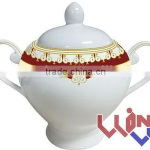 17 Pcs Porcelain Dinner Set and Tea Set Wwtp-13013 thumbnail-5