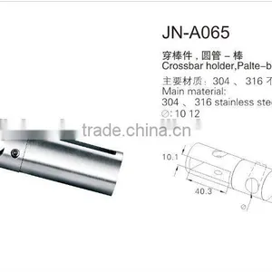 Stainless Steel Balustrade Tube-bar Connectors/stainless Steel Balustrade Tube-bar Connector/steel Balustrade Tube-bar Connector thumbnail-1