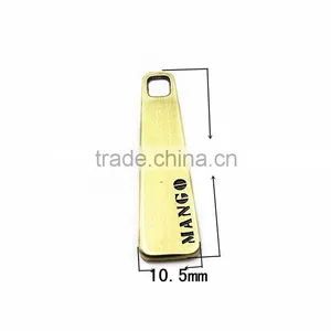 Bag Parts Custom Logo Metal Zipper Puller Sliders thumbnail-2