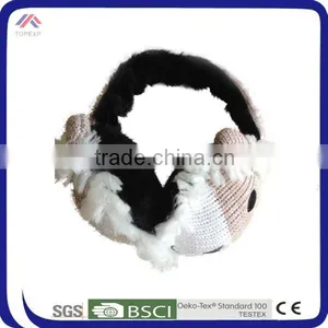 Winter Warm Knitting Lion Style Knitted Earmuffs thumbnail-5