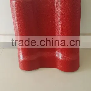 Spanish Style Corrugated Modern Synthetic Resin Roof Tile thumbnail-1