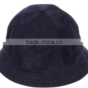 Wholesale Foldable Cotton Fashion 6 Panel Blank Designer Custom Bucket Hat thumbnail-5