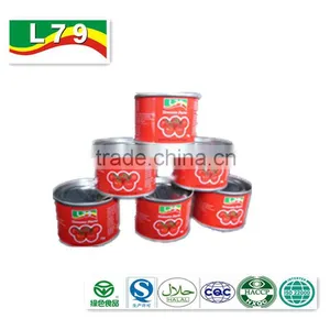 70G China Factory Hot Sell Nature Canned Tomato Paste thumbnail-1