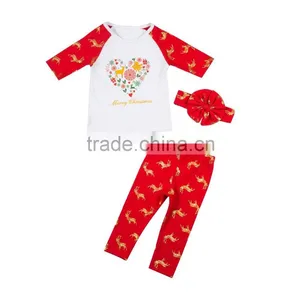 2016 Newest Design Christmas Clothing for Baby Girls,Baby Dress From Yiwu Kapu,Kids Christmas Gifts thumbnail-4