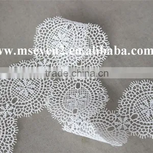 Classical Fashion Polyester Lace Trim Net Embroidery Lace Trimdecorative Lace Trim thumbnail-4