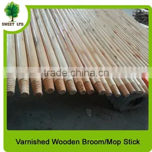 Painted Best Quality Wood Broom Stick Best Selling Made in China thumbnail-6