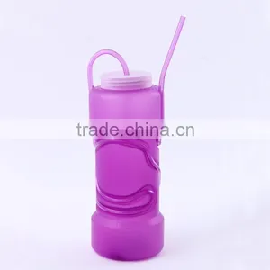 Popular Colorful Plastic Straw Cup With Lid thumbnail-2
