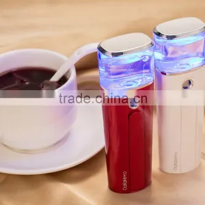 28ml White Datahero USB Rechargeable 3400MAH Handy Facial Steamer / Mist Sprayer thumbnail-2