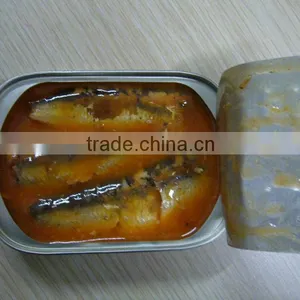 425g Canned Sardine Fish in Tomato Sauce thumbnail-1