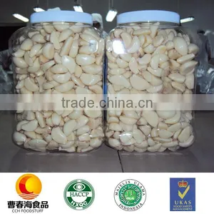 China Fresh Garlic Vacuum Nitrogen and Jar Packed Peeled Garlic With HACCP and HALAL Certificates thumbnail-1