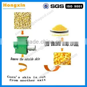 Electric Corn Wheat Bean Peeling and Grinding Machine thumbnail-2
