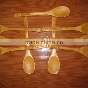 100% Natural Bamboo Spoon thumbnail-1