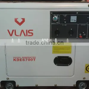 Vlais KDE6700T 5kw Super Silent Diesel Generator,6.5 Kva Slient Diesel Generaotr for Sale thumbnail-2
